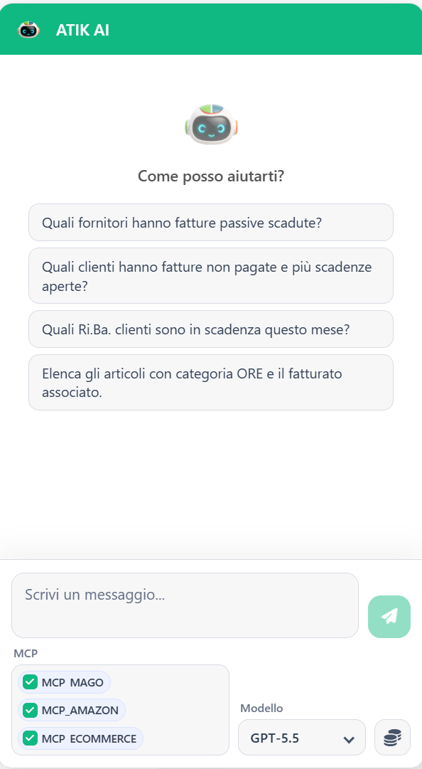 Screenshot chatbot ATIK AI